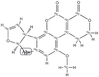 黃曲霉毒素 G1-(全碳-13)