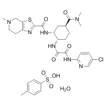 Edoxaban (tosylate monohydrate)