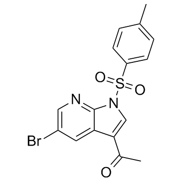 Ethanone, 1-[5-bromo-1-[(4-methylphenyl)sulfonyl]-1H-pyrrolo[2,3-b]pyridin-3-yl]-