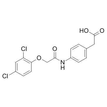 Benzeneacetic acid, 4-[[2-(2,4-dichlorophenoxy)acetyl]amino]-