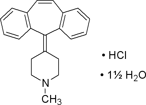 鹽酸賽庚啶 倍半水合物